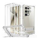 イーエスアール|ESR Galaxy S24 Ultra 対応 ミリタリーグレードポリカーボネートダブルガードケース ESR ESRArmorKickstand...