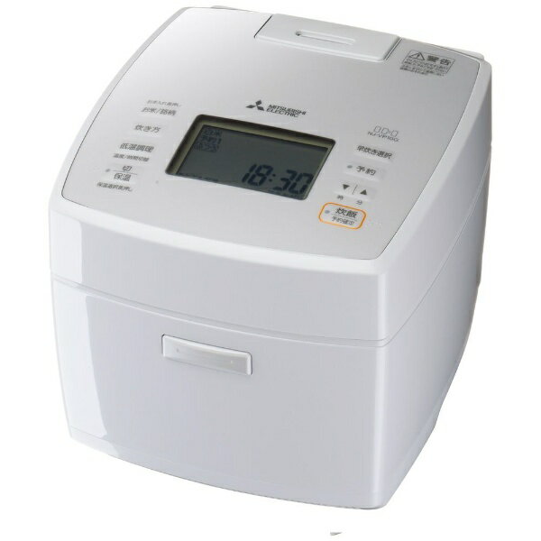 【エントリーで最大全額ポイント還元｜7/18迄】 三菱電機｜Mitsubishi Electric 炊飯器 炭炊釜 月白 NJ-VP10G-W [5.5合 /IH]のサムネイル