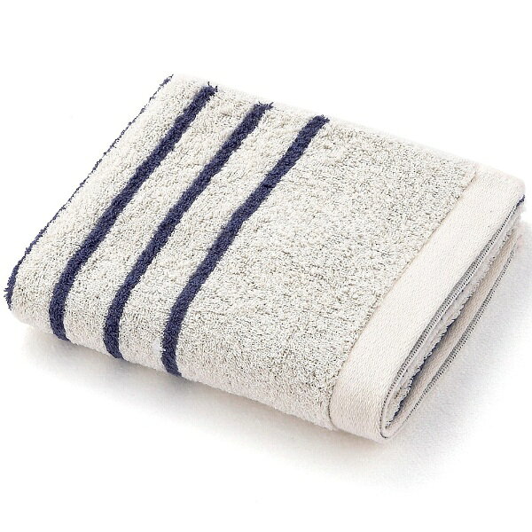 Body Towels - タオル美術館｜Towel Art Museum cococi wanko ボーダー フェイスタオル（約34×80cm） アイボリー