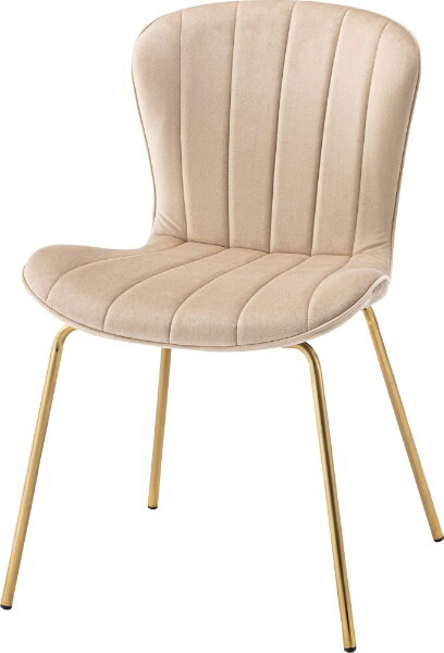 東谷｜AZUMAYA チェア MYS-201BE (W49×D53×H75×SH43cm) ベージュ