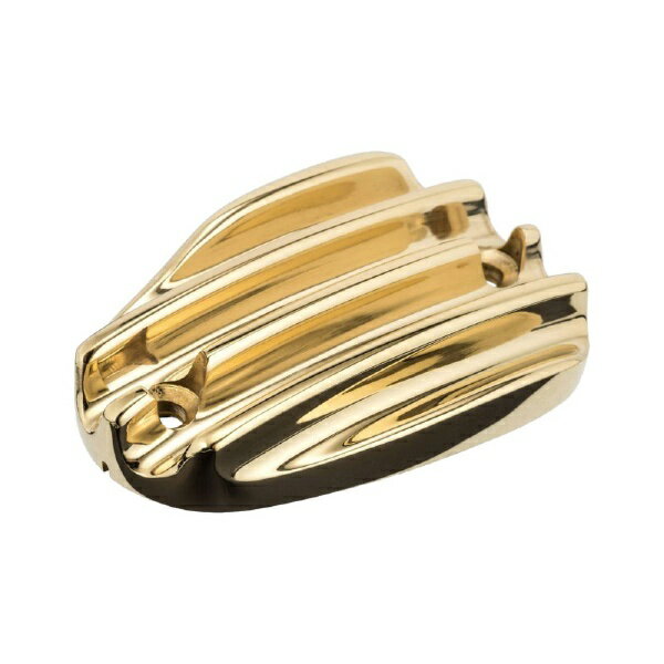 モートーン｜MOTONE CUSTOMS マスターシリンダーキャップ リブ ブラス T100 (02-25) T120 (16-25) Bobber (17-25) Speedmaster (18-25) MMU511