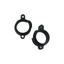 モートーン|MOTONE CUSTOMS エキゾーストクランプ ステルス ブラック T100/T120 (16-25) SpeedTwin900 (16-24) Scrambler900 (17-25) MMU526(2)