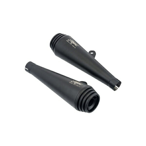 モートーン｜MOTONE CUSTOMS スリップオンマフラー SATURN V Street Twin/Speed Twin 900 (16-23) ブラック MTE157