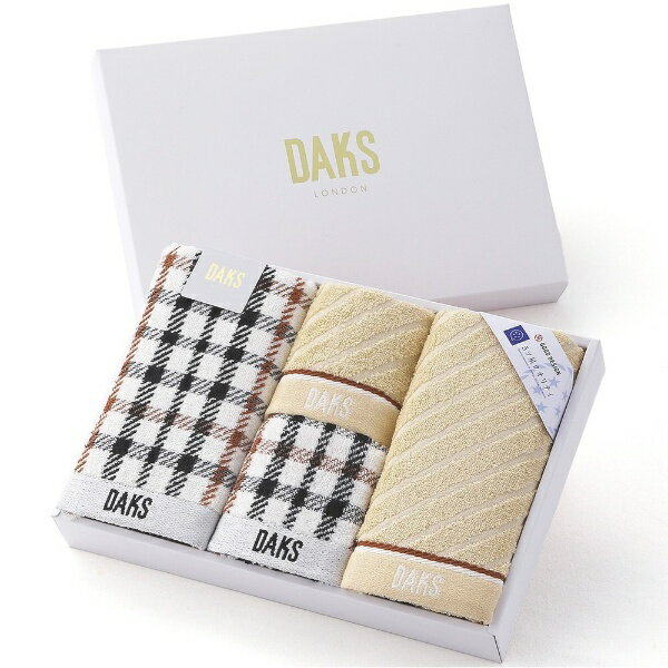 タオル美術館｜Towel Art Museum DAKS（ダックス）NEWハウスチェック タオルギフト（ウォッシュタオル2..
