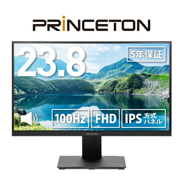Other - 【エントリーで最大2万ポイント当たる｜4/23まで】 PRINCETON｜プリンストン PCモニター ブラック PTF-H243W-BK [23.8型 /フルHD(1920×1080) /ワイド /100Hz]