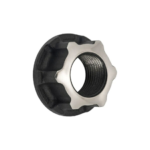 モートーン｜MOTONE CUSTOMS リアアクスルナット GAFFER チタン ブラック/ポリッシュ T100/T120 (16-25) SpeedTwin900 (16-25) Scrambler900 (17-25) MMU571