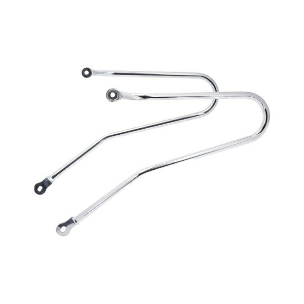 モートーン｜MOTONE CUSTOMS サドルバッグサポート 左右 Thruxton/R/RS (16-24) Speed Twin 1200 (19-24) ポリッシュ MCB009