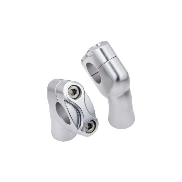 モートーン｜MOTONE CUSTOMS ハンドルライザー 28.6mm シルバー StreetScrambler/Scrambler900 (17-25) SpeedTwin1200 (19-20) MTE096