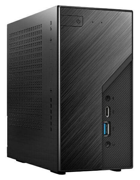 ASROCK｜アスロック ベアボーン AMD X600チップセット搭載 DeskMini X600/B/BB/BOX/JP ブラック [モニ..