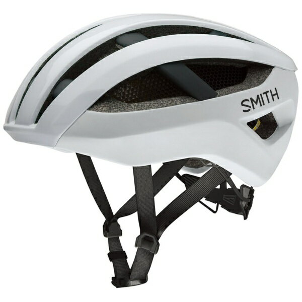 エス・エム・ジェイ｜SMJ 自転車用ヘルメット Network[Mips](Mサイズ：55〜59cm) White×Matte White 011027252【返品不可】