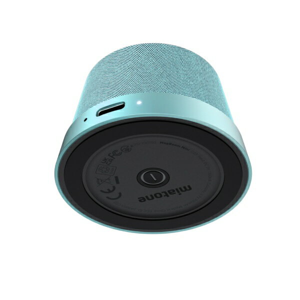 miatone MagBoom Mini MAG Magnetic ポータブルスピーカー ティファニーブルー スマホスタンド マグネットスピーカー 2台でステレオ対応 Magsafe対応 [防水 / 内蔵マイク / Bluetooth対応] MagBoom Mini MAG ティファニーブルー MGBOOMMNT [防水 /Bluetooth対応]