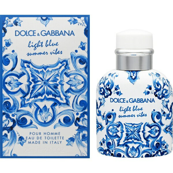 D＆G ドルチェ＆ガッバーナ｜Dolce&Gabbana ライトブルー プールオム サマーバイブス オードトワレ SP/75mL