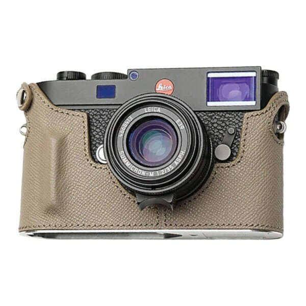 Mr.Stone｜ミスターストーン 【受注生産】Mr.Stone LEICA M11 専用本革ボディケース グリップ付 クラシック ベージュ
