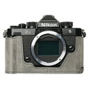 Mr.Stone|ミスターストーン 【受注生産】Mr.Stone Nikon Zf 専用本革ボディケース ヴィンテージ ディープグレー