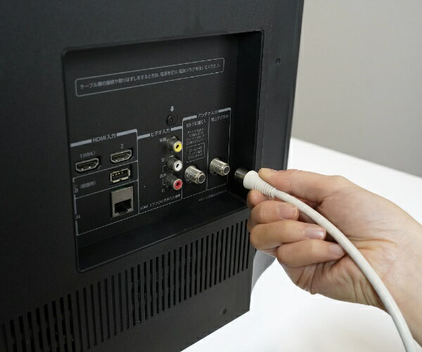 サン電子 1m アンテナケーブル【工事用】 白 4SLN10WH