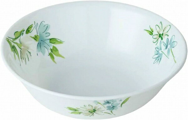 《CORELLE》世界50か国以上のご家庭で愛用され続けている独自の三層ガラス製食器「コレール」。軽く薄くて割れにくい食器として長年愛用いただいています。【HISTORY】1970年にアメリカで誕生したコレール。世界初の欠け・破損に耐性があるガラス製食器として、世界69か国以上の家庭で親しまれています。【FEATURE】独自の構造で衝撃や熱に強いのが特長です。秘密は「Vitrelle（ビトレル）」と呼ばれる三層のガラス。中央の乳白色ガラスを上下の透明ガラスでサンドイッチし熱圧縮させることで、一般的な食器より衝撃に強く、割れにくさを実現しました。熱にも強く、食洗器や電子レンジはもちろん、オーブンを使った料理にもお使いいただけます。【QUALITY】コレールの食器はシンプルで飽きの来ないものから、トレンドを意識したもの、コレクターに愛されるヴィンテージデザインまでさまざまです。カタチやサイズ違いのものを選べば、これまで以上に食卓を豊かに演出することができます。独自の三層構造のガラスで破損、欠けに強く、丈夫なのでお子様も安心です。薄い素材だから省スペースに収納可能！スッキリ積み重ねできるので食器棚で場所をとりません。電子レンジ・オーブンレンジにも対応しているので温めて、調理してそのまま食卓へ。表面が滑らかなので、汚れが落としやすくお手入れがカンタン。 食器洗い乾燥機にも対応しています。無孔なので、使っているうちに食材の汚れが残ってしまうことがなく衛生的で安心です。ご注意： 耐熱ガラスではありません。直火では使用しないでください。