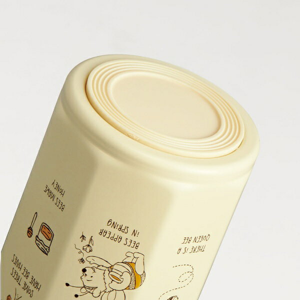 Skater｜スケーター くまプー　八角形ステンレスボトル350ml STO4