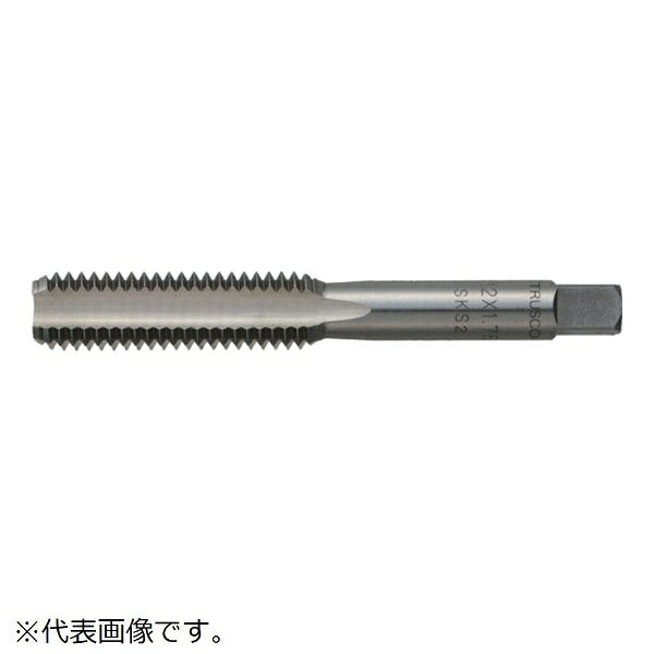 ■ねじ穴を作製、さらえる（きれいにする）時に使用します。■並目のねじ山の修正、作製用です。【用途】・被削材： 鉄、軽金属。・並目のねじ山の修正、作製。【仕様】・先端： 中・精度： JIS3級・呼び寸法： M4・ピッチ（mm）： 0.7・ねじ長さ（mm）： 20・全長（mm）： 52・シャンク径（mm）： 5・シャンク四角部（mm）： 4・下穴径（mm）： 3.3・加工ねじ： メートルねじ・表面処理： ノンコーティング【材質／仕上】・低合金鋼（SKS）【注意】・ステンレス材には使用できません。
