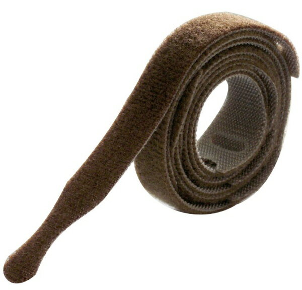 RIP-TIE｜リップタイ リップタイライト 12.7mmX152.4mm 10本巻 茶 RIP-TIE 茶 Y-06-IPL-BN