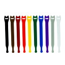 RIP-TIE|リップタイ リップタイライト 12.7mmX457.2mm 10本巻X10 虹 RIP-TIE 虹 Y-18-XRL-RW