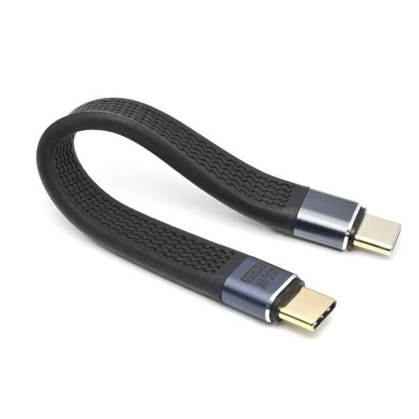 日本トラストテクノロジー｜JTT USB-C ⇔ USB-Cケーブル  ストレート ブラック TCTCSC-ST 