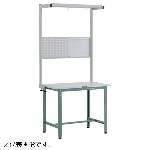 乐天商城 - トラスコ中山｜TRUSCO NAKAYAMA TRUSCO RAE型作業台 W900XD600 ツールハンガーフルセット付 グリーン色 RAE0960THFS 【メーカー直送・代金引換不可・時間指定・返品不可】