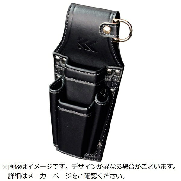フジ矢｜FUJIYA フジ矢　ドライバーペンチホルダー2段（黒金）LIGHT　PU　LEASER　SERIES