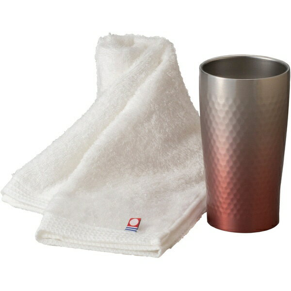 前畑｜maebata リュクス サーモ タンブラー（PG）＆今治タオル セット