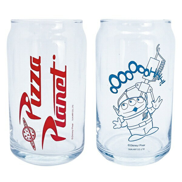 サンアート｜SUN ART ディズニー ピクサー 「トイ・ストーリー」 缶型 グラス タンブラー 約360ml ペア..