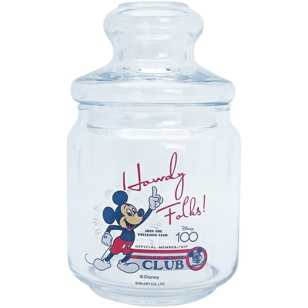 サンアート｜SUN ART ウォルト ディズニー カンパニー 創立100周年 D100 ガラス キャニスター 保存容器..