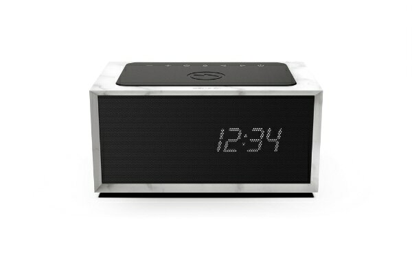 GENEVA｜ジェネバ ブルートゥーススピーカー Time Digital White Marble GTD-WHM [...
