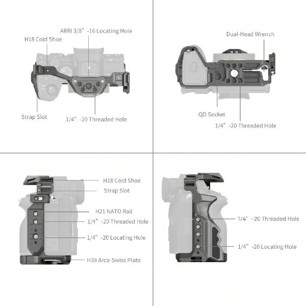 【エントリーで最大全額ポイント還元｜6/11まで】 SmallRig｜スモールリグ 「Sony ...