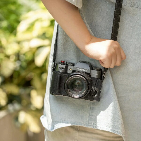 SmallRig｜スモールリグ FUJIFILM X-T50用レザーハーフケースキット 4709 ブラック SR4709
