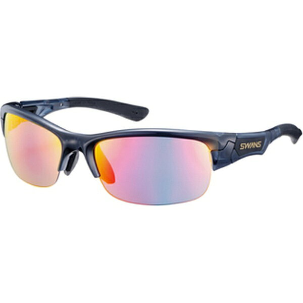 SWANS｜スワンズ SPRINGBOK ULTRA LENS for BALL SPORTSモデル SPB-3518 CNAV クリアネイビー/レッドシャドーミラー×スモーク