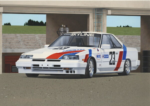 グループA出場のスカイラインRS-Cがインチアップシリーズで復刻登場！■「No.23 スカイライン RS ターボ」、「No.22 ヂーゼル機器Pスカイライン」を選択して再現できます。