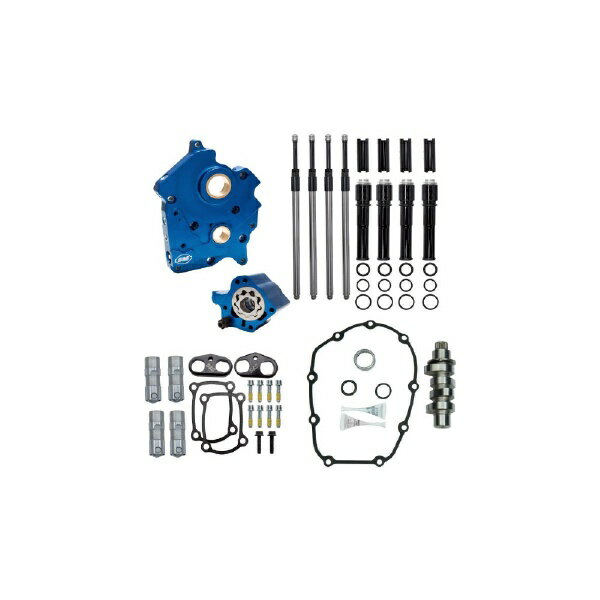 �G�X�A���h�G�X�T�C�N���bS&S Cycle Inc 465C�J���`�F�X�g�L�b�g BLK M8 �G���W�� WaterCooled  17-21 310-1007B