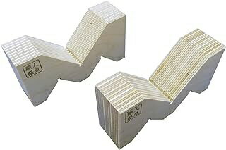 プラッツ｜PLATZ 木製M字ブロック大き目サイズ(3)