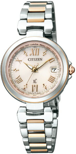 シチズン｜CITIZEN ［ソーラー電波時計］XC（クロスシー） 「エコ・ドライブ電波時計 HAPPY FLIGHTシリーズ」 EC1034-59W