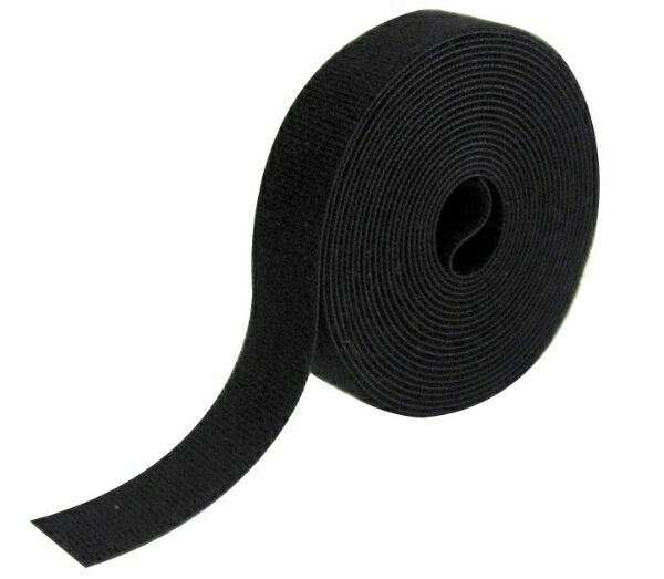 RIP-TIE｜リップタイ ラップストラップ 6.35mm×4.57m 1巻 黒 W-15-QRL-BK