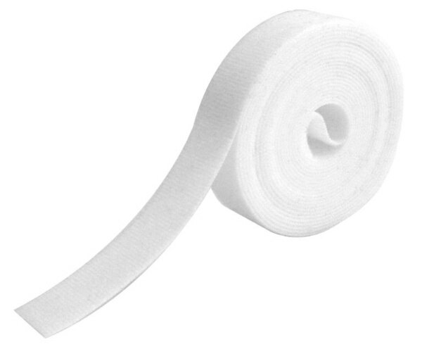 RIP-TIE｜リップタイ ラップストラップ 6.35mm×4.57m 1巻 白 W-15-QRL-W(2.0)
