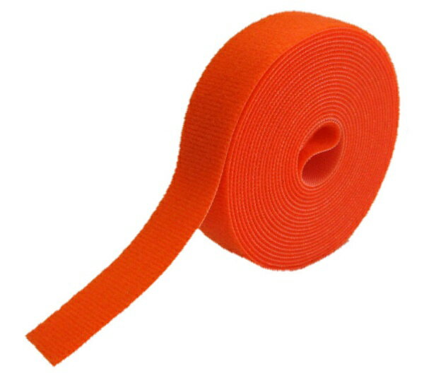 RIP-TIE｜リップタイ ラップストラップ 6.35mm×22.86m 1巻 オレンジ W-75-QRL-O