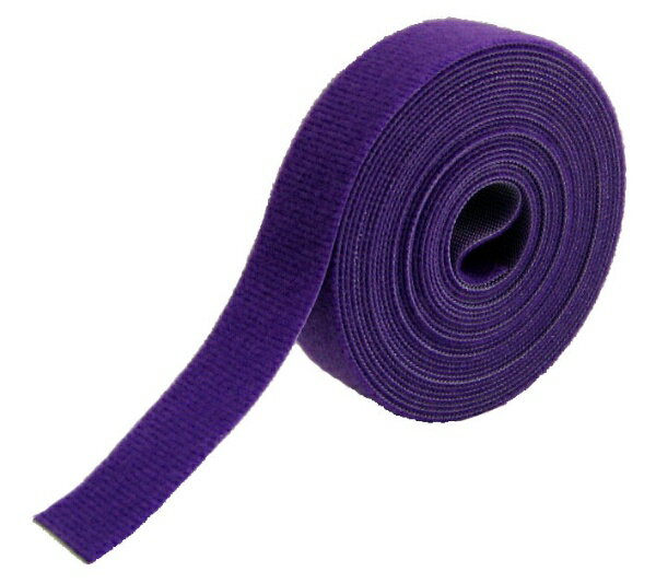 RIP-TIE｜リップタイ ラップストラップ 9.52mm×22.86m 1巻 紫 W-75-PRL-V