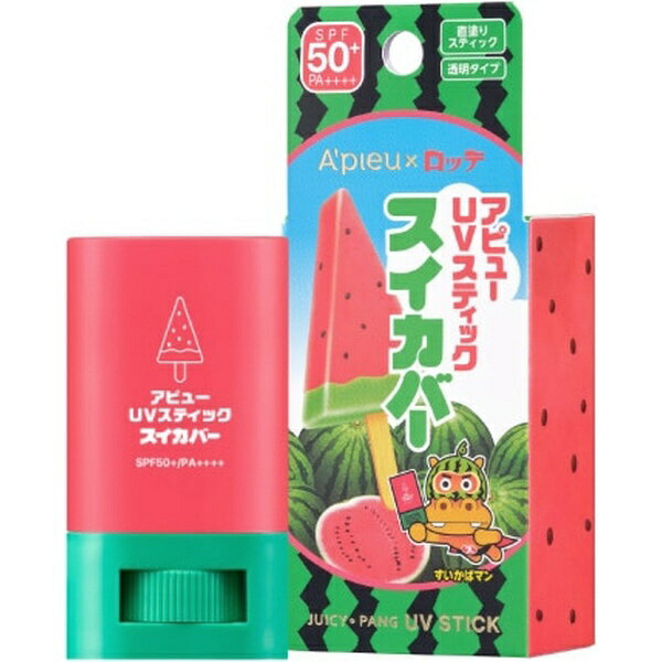 MISSHA|ミシャ A’pieu(アピュー)ジューシーパン UVスティック 15g SPF50+/PA++++ スイカバーの香り スイカバーの香り