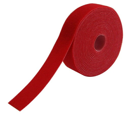 RIP-TIE|リップタイ ラップストラップ 25.4mm×4.57m 1巻 赤 W-15-HRL-RD RIP-TIE|リップタイ ラップストラップ 25.4mm×4.57m 1巻 赤 W-15-HRL-RD