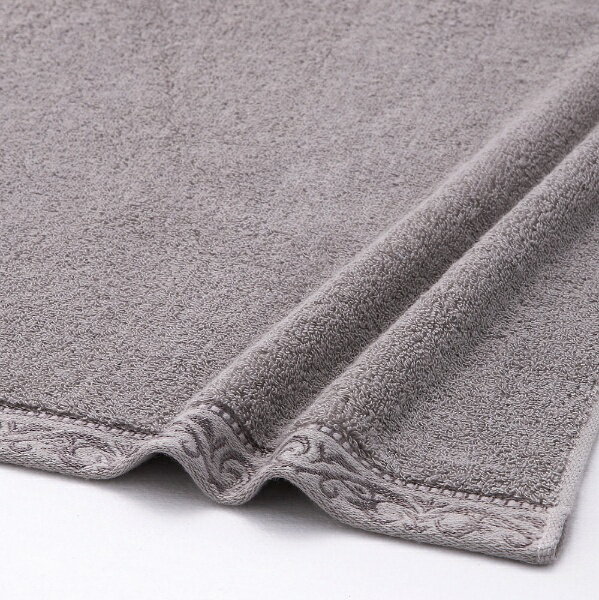 タオル美術館｜Towel Art Museum 今治　光彩　ウォッシュタオル グレー