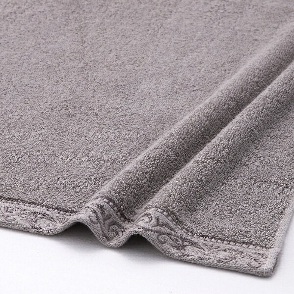 楽天ビック(ビックカメラ×楽天)のタオル美術館｜Towel Art Museum 今治　光彩　フェイスタオル グレー｜アングル2