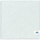 タオル美術館 瀬戸内逸品 小波 sazanami タオルハンカチ(約25×25cm) ブルー