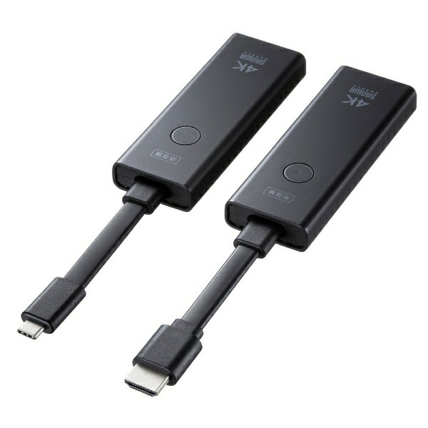 ����掠�ץ饤��SANWA SUPPLY �̥磻��쥹HDMI�������������å�(Type-C��³��) 4K�б��磻��쥹HDMI�������ƥ���� VGA-EXWH...