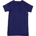 タオル美術館 cococi LDK レディースガーゼルームワンピース(Vネック)Lサイズ ネイビー