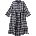 タオル美術館 cococi LDK レディースガーゼルームワンピース(切替)Mサイズ ブラック